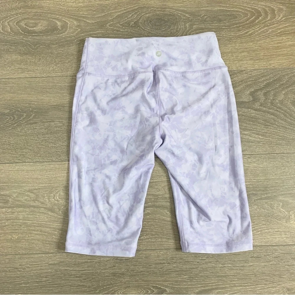 Joe Fresh Women's Active Bike Shorts Tie Dye High Rise Waist Purple Size XS - Picture 9 of 10